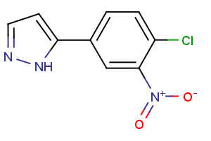 5-(4-chloro-3-nitrophenyl)-1H-pyrazole