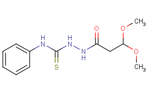 2-(3,3-dimethoxypropanoyl)-N-phenyl-1-hydrazinecarbothioamide