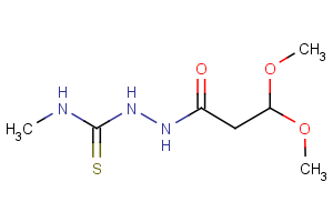 2-(3,3-dimethoxypropanoyl)-N-methyl-1-hydrazinecarbothioamide
