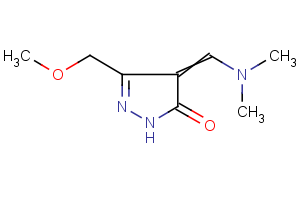 4-[(dimethylamino)methylene]-5-(methoxymethyl)-2,4-dihydro-3H-pyrazol-3-one