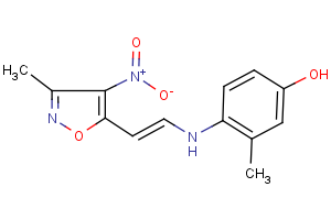 3-methyl-4-{[2-(3-methyl-4-nitro-5-isoxazolyl)vinyl]amino}benzenol