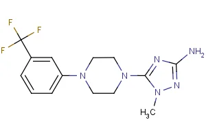 1-methyl-5-{4-[3-(trifluoromethyl)phenyl]piperazino}-1H-1,2,4-triazol-3-amine