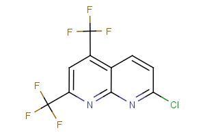 7-chloro-2,4-bis(trifluoromethyl)[1,8]naphthyridine