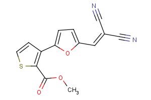 methyl 3-[5-(2,2-dicyanovinyl)-2-furyl]-2-thiophenecarboxylate