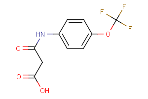 3-oxo-3-[4-(trifluoromethoxy)anilino]propanoic acid