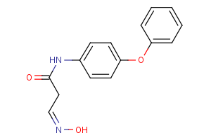3-(hydroxyimino)-N-(4-phenoxyphenyl)propanamide