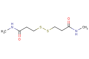 N-methyl-3-{[3-(methylamino)-3-oxopropyl]disulfanyl}propanamide