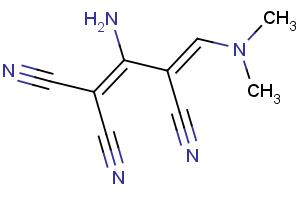 2-amino-4-(dimethylamino)-1,3-butadiene-1,1,3-tricarbonitrile