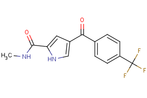 N-methyl-4-[4-(trifluoromethyl)benzoyl]-1H-pyrrole-2-carboxamide