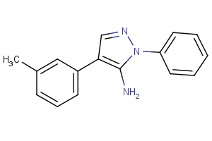 4-(3-methylphenyl)-1-phenyl-1H-pyrazol-5-ylamine