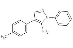 4-(4-methylphenyl)-1-phenyl-1H-pyrazol-5-ylamine