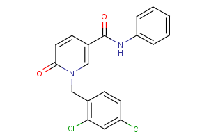 1-(2,4-dichlorobenzyl)-6-oxo-N-phenyl-1,6-dihydro-3-pyridinecarboxamide