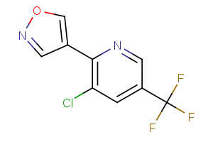 3-chloro-2-(4-isoxazolyl)-5-(trifluoromethyl)pyridine