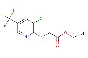 ethyl 2-{[3-chloro-5-(trifluoromethyl)-2-pyridinyl]amino}acetate