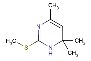 4,6,6-trimethyl-2-(methylsulfanyl)-1,6-dihydropyrimidine