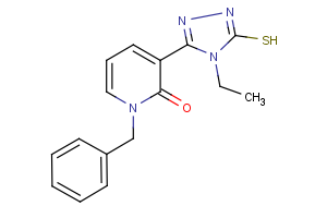 1-benzyl-3-(4-ethyl-5-sulfanyl-4H-1,2,4-triazol-3-yl)-2(1H)-pyridinone