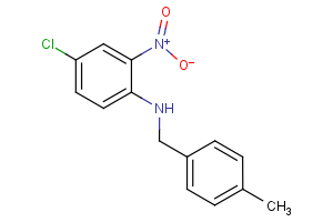 4-chloro-N-(4-methylbenzyl)-2-nitroaniline
