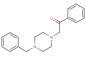 2-(4-benzylpiperazino)-1-phenyl-1-ethanone