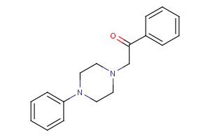 1-phenyl-2-(4-phenylpiperazino)-1-ethanone