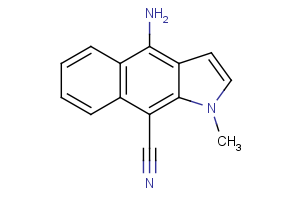 4-amino-1-methyl-1H-benzo[f]indole-9-carbonitrile