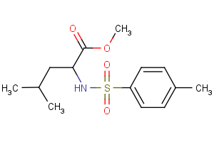 methyl 4-methyl-2-{[(4-methylphenyl)sulfonyl]amino}pentanoate