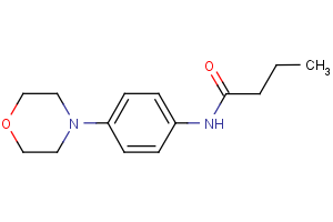 N-(4-morpholinophenyl)butanamide