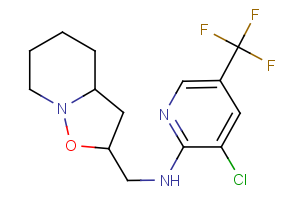 3-chloro-N-(hexahydro-2H-isoxazolo[2,3-a]pyridin-2-ylmethyl)-5-(trifluoromethyl)-2-pyridinamine