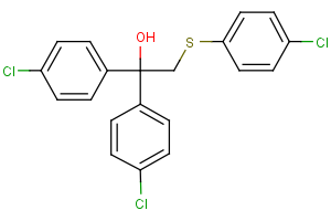 1,1-bis(4-chlorophenyl)-2-[(4-chlorophenyl)sulfanyl]-1-ethanol