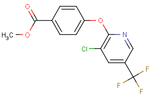 methyl 4-{[3-chloro-5-(trifluoromethyl)-2- pyridinyl]oxy} benzenecarboxylate