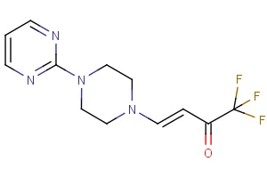 (E)-1,1,1-trifluoro-4-[4-(2-pyrimidinyl)piperazino]-3-buten-2-one