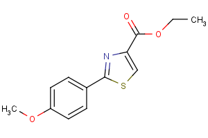 ethyl 2-(4-methoxyphenyl)-1,3-thiazole-4-carboxylate