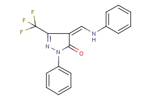 4-(anilinomethylene)-2-phenyl-5-(trifluoromethyl)-2,4-dihydro-3H-pyrazol-3-one