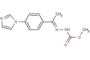 methyl 2-{1-[4-(1H-imidazol-1-yl)phenyl]ethylidene}-1-hydrazinecarboxylate