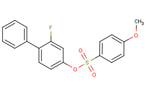 2-fluoro[1,1′-biphenyl]-4-yl 4-methoxybenzenesulfonate
