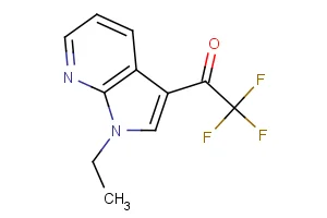 1-(1-ethyl-1H-pyrrolo[2,3-b]pyridin-3-yl)-2,2,2-trifluoro-1-ethanone