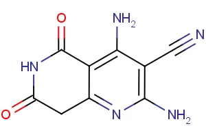 2,4-diamino-5,7-dioxo-5,6,7,8-tetrahydro[1,6]naphthyridine-3-carbonitrile