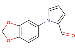 1-(1,3-benzodioxol-5-yl)-1H-pyrrole-2-carbaldehyde