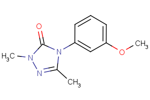 4-(3-methoxyphenyl)-2,5-dimethyl-2,4-dihydro-3H-1,2,4-triazol-3-one