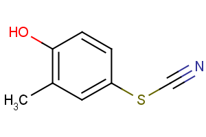 4-hydroxy-3-methylphenyl thiocyanate