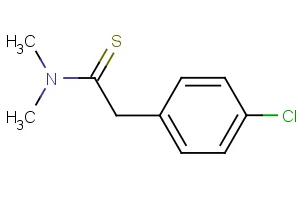 2-(4-chlorophenyl)-N,N-dimethylethanethioamide