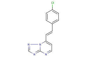 7-(4-chlorostyryl)[1,2,4]triazolo[1,5-a]pyrimidine