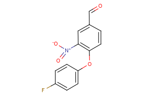 4-(4-Fluorophenoxy)-3-nitrobenzenecarbaldehyde