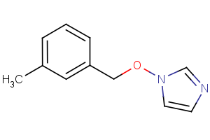 1-[(3-methylbenzyl)oxy]-1H-imidazole