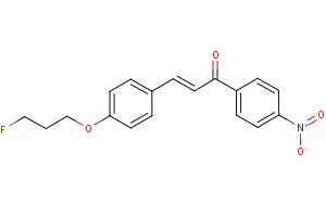 (E)-3-[4-(3-fluoropropoxy)phenyl]-1-(4-nitrophenyl)-2-propen-1-one