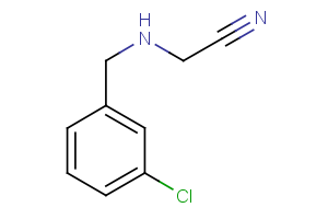 2-[(3-chlorobenzyl)amino]acetonitrile