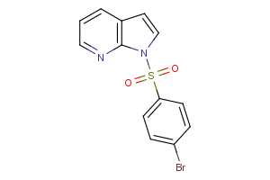 1-[(4-bromophenyl)sulfonyl]-1H-pyrrolo[2,3-b]pyridine