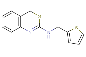 N-(2-thienylmethyl)-4H-3,1-benzothiazin-2-amine