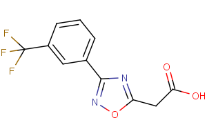 2-{3-[3-(trifluoromethyl)phenyl]-1,2,4-oxadiazol-5-yl}acetic acid