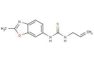 N-allyl-N’-(2-methyl-1,3-benzoxazol-6-yl)thiourea