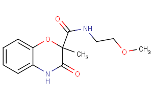 N-(2-methoxyethyl)-2-methyl-3-oxo-3,4-dihydro-2H-1,4-benzoxazine-2-carboxamide